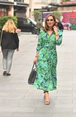 MYLEENE KLASS Arrives at Global Radio in London 08/16/2021