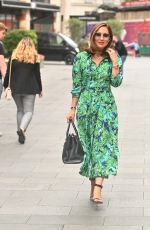 MYLEENE KLASS Arrives at Global Radio in London 08/16/2021