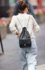 MYLEENE KLASS Arrives at Smooth Radio in London 08/27/2021