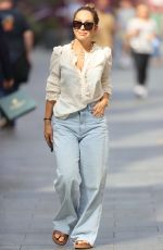 MYLEENE KLASS Arrives at Smooth Radio in London 08/27/2021