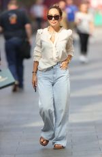 MYLEENE KLASS Arrives at Smooth Radio in London 08/27/2021