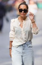 MYLEENE KLASS Arrives at Smooth Radio in London 08/27/2021