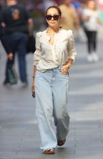 MYLEENE KLASS Arrives at Smooth Radio in London 08/27/2021