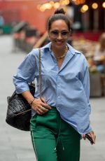 MYLEENE KLASS Leaves Global Radio in London 08/23/2021