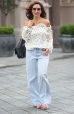 MYLEENE KLASS Leaves Global Studios in London 08/19/2021