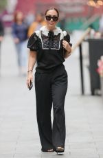 MYLEENE KLASS Leaves Smooth Radio in London 08/26/2021