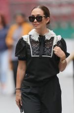 MYLEENE KLASS Leaves Smooth Radio in London 08/26/2021