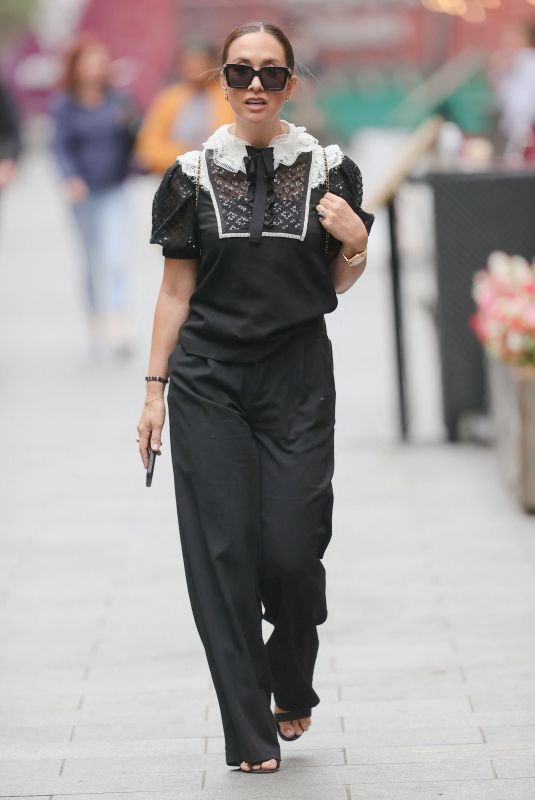 MYLEENE KLASS Leaves Smooth Radio in London 08/26/2021