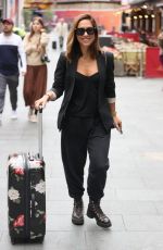 MYLEENE KLASS Outside Smooth Radio Studios in London 08/20/2021
