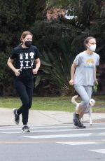 NATALIE PORTMAN and ELLEN POMPEO Out Hikinig in Los Feliz 08/22/2021