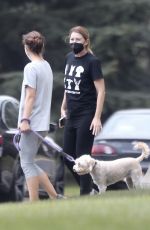 NATALIE PORTMAN and ELLEN POMPEO Out Hikinig in Los Feliz 08/22/2021