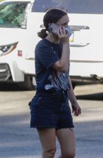 NATALIE PORTMAN Out and About in Los Feliz 08/27/2021