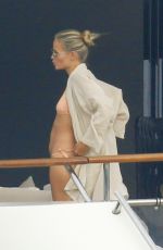 NATASHA POLY in Bikini at a Yacht in Sardinia 08/11/2021