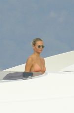 NATASHA POLY in Bikini at a Yacht in Sardinia 08/11/2021