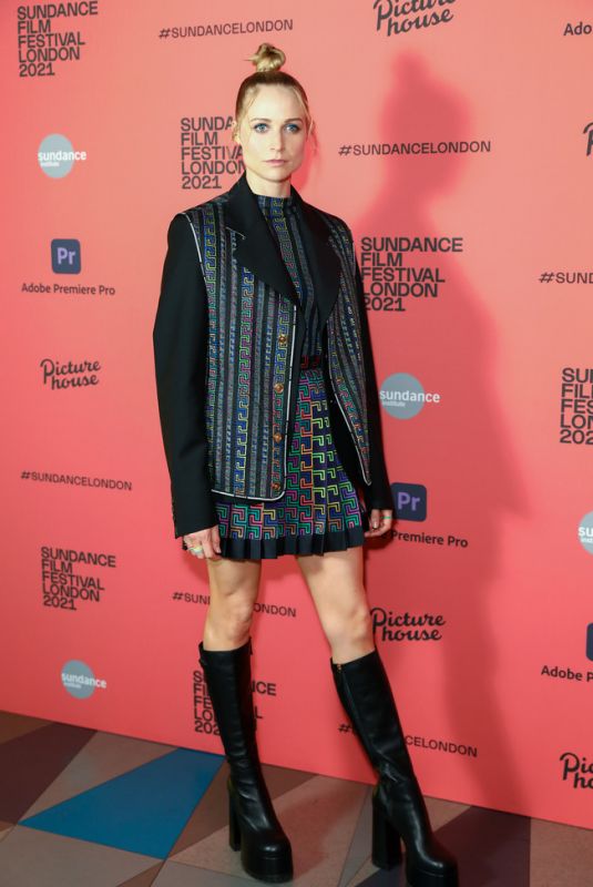 NIAMH ALGAR at Censor Screening at Sundance Film Festival 07/30/2021