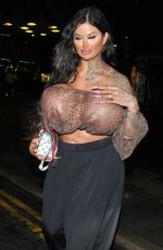 NICKI VALENTINA ROSE Night Out in Manchester 08/05/2021