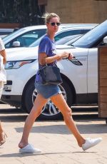 NICKY HILTON in Denim Shorts Out for Lunch at Nobu in Malibu 08/17/2021