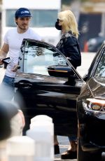 NICOLA PELTZ and Brooklyn Beckham at Alfred Cafe in West Hollywood 08/24/2021