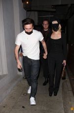 NICOLA PELTZ and Brooklyn Beckham at Craig