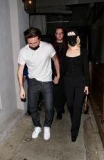 NICOLA PELTZ and Brooklyn Beckham at Craig