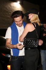 NICOLA PELTZ Leaves a Birthday Party at Delilah in Los Angeles 08/17/2021
