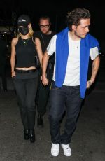 NICOLA PELTZ Leaves a Birthday Party at Delilah in Los Angeles 08/17/2021