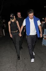 NICOLA PELTZ Leaves a Birthday Party at Delilah in Los Angeles 08/17/2021