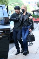 NICOLA PELTZ Out for Coffee in New York 08/13/2021