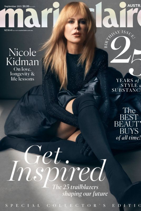 NICOLE KIDMAN in Marie Claire Magazine, Australia August 2021