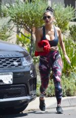 NICOLE SCHERZINGER Heading to a Gym in Hollywood 08/09/2021