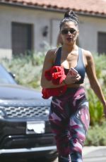 NICOLE SCHERZINGER Heading to a Gym in Hollywood 08/09/2021