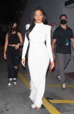 NICOLE SCHERZINGER Leaves Masked Singer Set in Los Angeles 08/08/2021