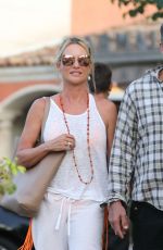 NICOLETTE SHERIDAN Out at Calabasas Mall 08/06/2021
