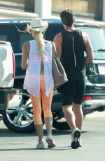 NICOLETTE SHERIDAN Out in Calabasas 08/12/2021