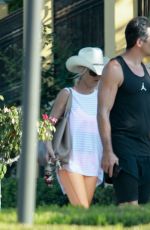 NICOLETTE SHERIDAN Out in Calabasas 08/12/2021