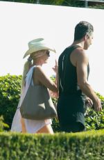 NICOLETTE SHERIDAN Out in Calabasas 08/12/2021