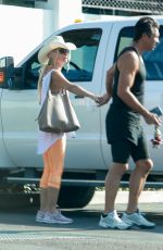NICOLETTE SHERIDAN Out in Calabasas 08/12/2021