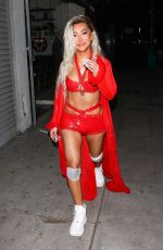 NIKITA DRAGUN on the Set of Her Lit Bitch Music Video in Los Angeles 08/25/2021