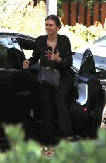 NINA DOBREV Arrives at a Friend