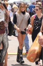 OLIVIA JADE at Melrose Place Farmers Market in Los Angeles 08/22/2021