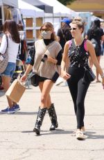 OLIVIA JADE at Melrose Place Farmers Market in Los Angeles 08/22/2021