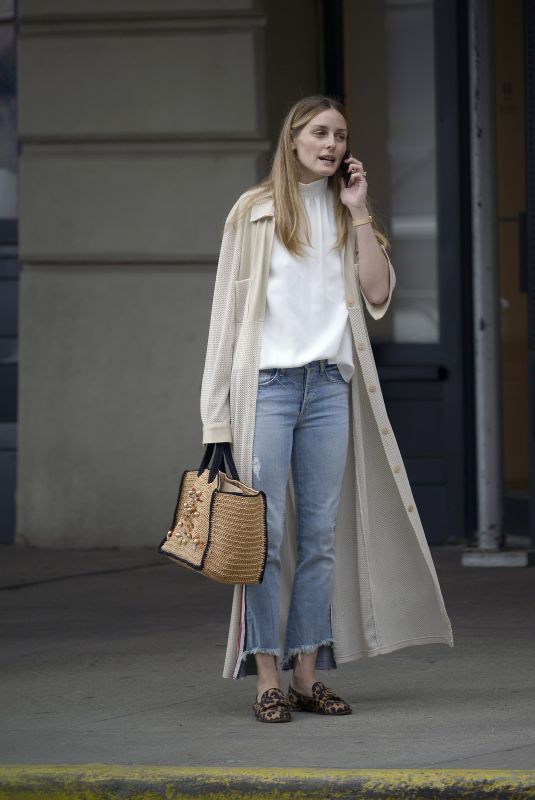 OLIVIA PALERMO Out and About in New York 08/04/2021