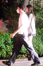 OLIVIA RODRIGO Noght Out with Her Boyfriend in Los Angeles 08/27/2021