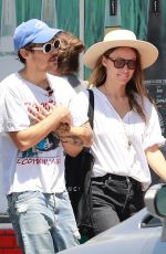 OLIVIA WILDE Out for Lunch in Los Feliz 08/08/20201