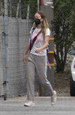 OLIVIA WILDE Out in Los Angeles 08/20/2021