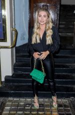 PAIGE TURLEY Arrives to Watch Heathers the Musical in London 08/05/2021