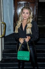 PAIGE TURLEY Arrives to Watch Heathers the Musical in London 08/05/2021