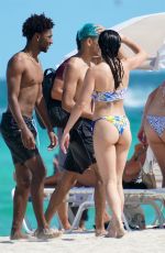 PARIS BERELC in Bikini at a Beach in Miami 07/31/2021