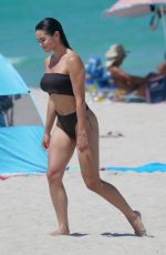 PARIS BERELC in Bikini at a Beach in Miami 08/05/2021