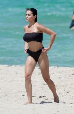 PARIS BERELC in Bikini at a Beach in Miami 08/05/2021